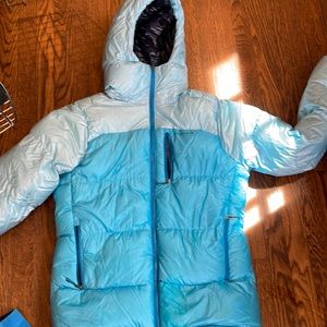 Patagonia down puffer jacket.
